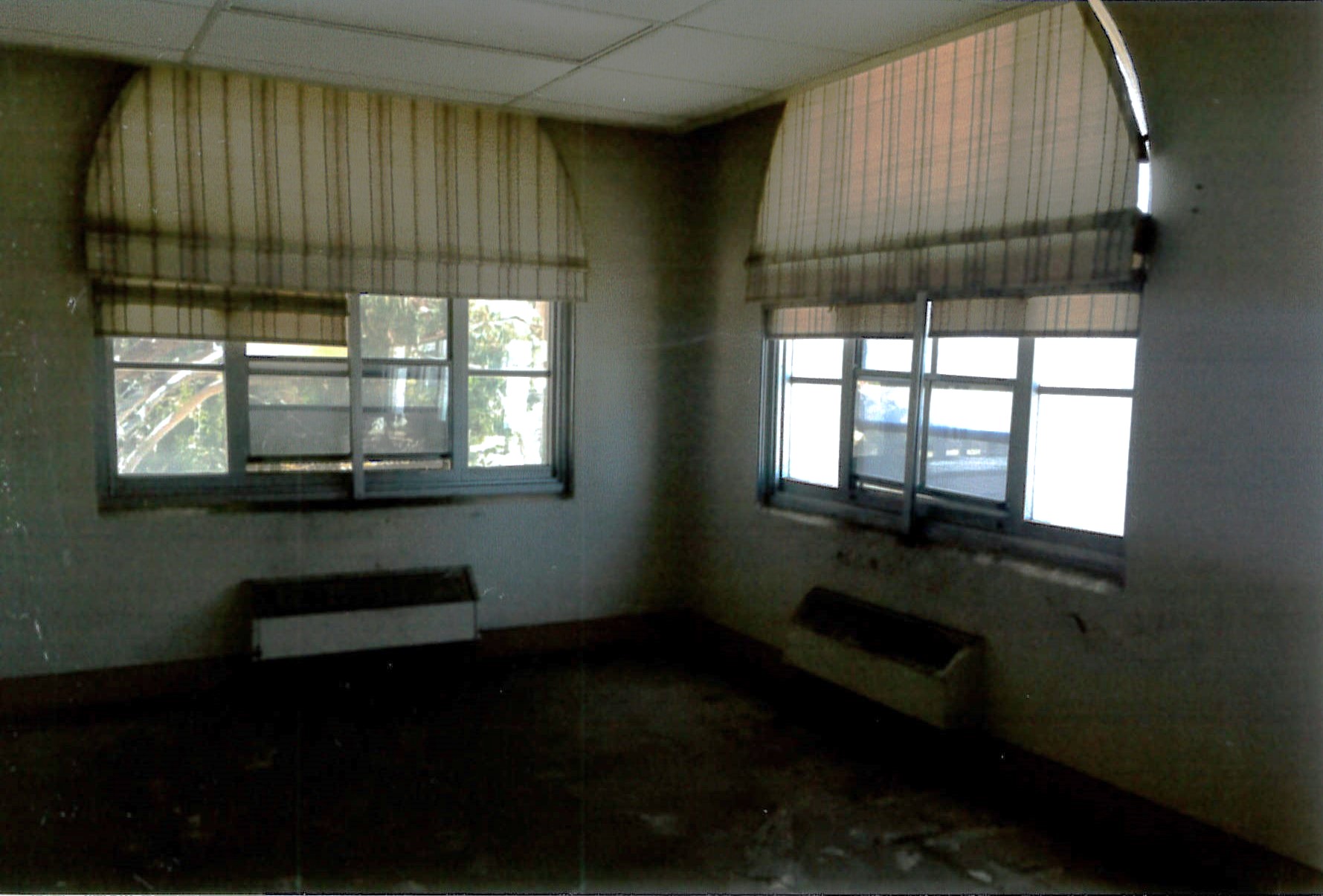 Typical infilled porch